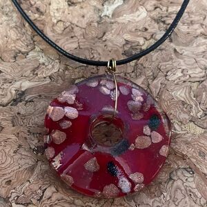Artisan Hand Blown Glass Pendant